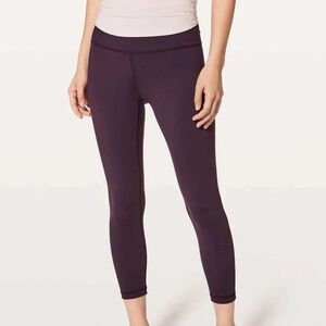 Lululemon High Times Pant Color Black Cherry Size 4